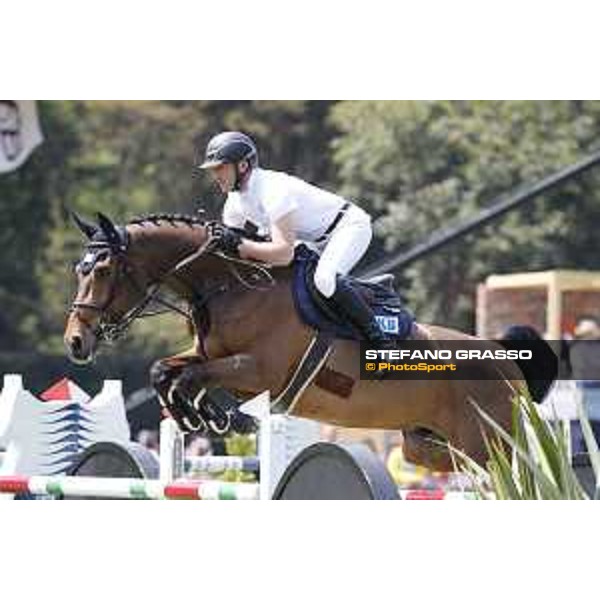 LGCT of Mexico City - Class 5 - Shane Sweetnam (IRL) on Cyklon - Mexico City, Campo Marte - 23 March 2018 - ph.Stefano Grasso/LGCT
