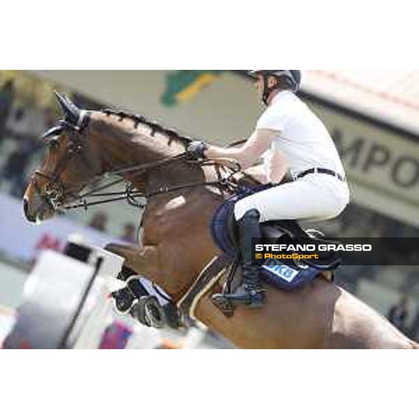 LGCT of Mexico City - Class 5 - Shane Sweetnam (IRL) on Cyklon - Mexico City, Campo Marte - 23 March 2018 - ph.Stefano Grasso/LGCT