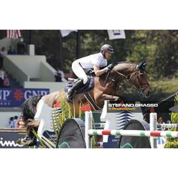 LGCT of Mexico City - Class 5 - Shane Sweetnam (IRL) on Cyklon - Mexico City, Campo Marte - 23 March 2018 - ph.Stefano Grasso/LGCT