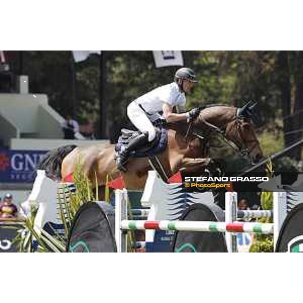 LGCT of Mexico City - Class 5 - Shane Sweetnam (IRL) on Cyklon - Mexico City, Campo Marte - 23 March 2018 - ph.Stefano Grasso/LGCT