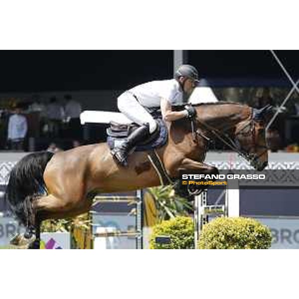 LGCT of Mexico City - Class 5 - Shane Sweetnam (IRL) on Cyklon - Mexico City, Campo Marte - 23 March 2018 - ph.Stefano Grasso/LGCT