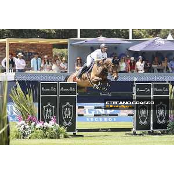 LGCT of Mexico City - Class 5 - Shane Sweetnam (IRL) on Cyklon - Mexico City, Campo Marte - 23 March 2018 - ph.Stefano Grasso/LGCT