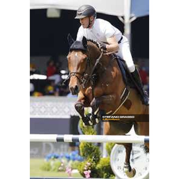 LGCT of Mexico City - Class 5 - Shane Sweetnam (IRL) on Cyklon - Mexico City, Campo Marte - 23 March 2018 - ph.Stefano Grasso/LGCT