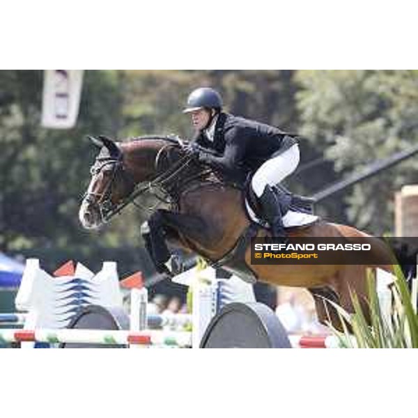 LGCT of Mexico City - Class 5 - Shane Sweetnam (IRL) on Cyklon - Mexico City, Campo Marte - 23 March 2018 - ph.Stefano Grasso/LGCT