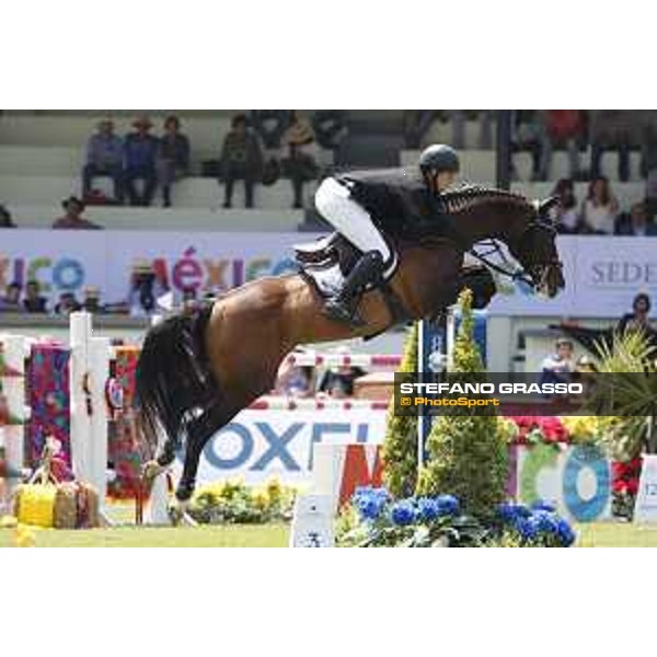LGCT of Mexico City - Class 5 - Shane Sweetnam (IRL) on Cyklon - Mexico City, Campo Marte - 23 March 2018 - ph.Stefano Grasso/LGCT