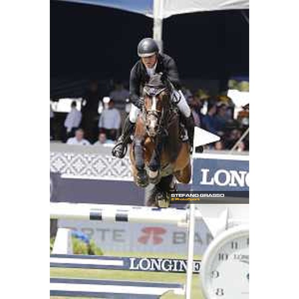 LGCT of Mexico City - Class 5 - Shane Sweetnam (IRL) on Cyklon - Mexico City, Campo Marte - 23 March 2018 - ph.Stefano Grasso/LGCT