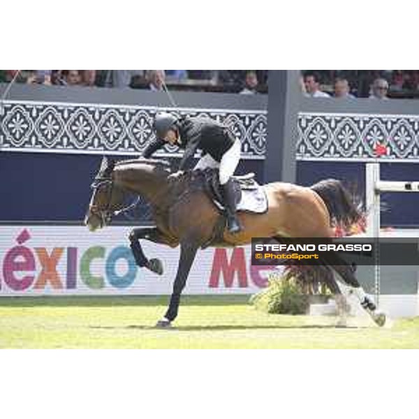 LGCT of Mexico City - Class 5 - Shane Sweetnam (IRL) on Cyklon - Mexico City, Campo Marte - 23 March 2018 - ph.Stefano Grasso/LGCT