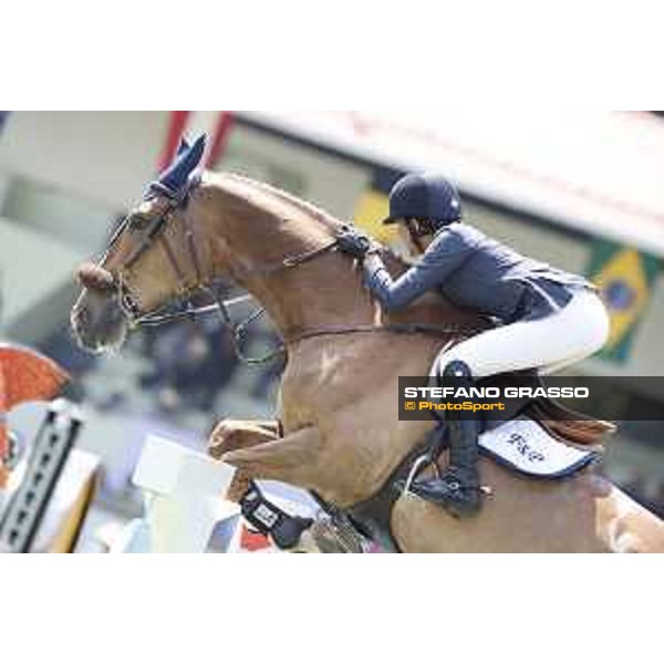 LGCT of Mexico City - Class 5 - Paola Amilibia (ESP) on Tarzan de Flandre - Mexico City, Campo Marte - 23 March 2018 - ph.Stefano Grasso/LGCT