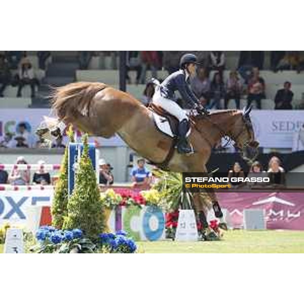 LGCT of Mexico City - Class 5 - Paola Amilibia (ESP) on Tarzan de Flandre - Mexico City, Campo Marte - 23 March 2018 - ph.Stefano Grasso/LGCT