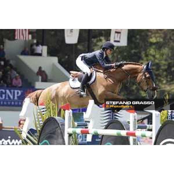LGCT of Mexico City - Class 5 - Paola Amilibia (ESP) on Tarzan de Flandre - Mexico City, Campo Marte - 23 March 2018 - ph.Stefano Grasso/LGCT