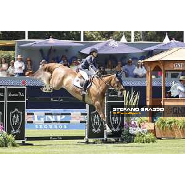 LGCT of Mexico City - Class 5 - Paola Amilibia (ESP) on Tarzan de Flandre - Mexico City, Campo Marte - 23 March 2018 - ph.Stefano Grasso/LGCT