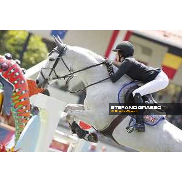 LGCT of Mexico City - Class 5 - Megane Moissonier (FRA) on Umours Batilly - Mexico City, Campo Marte - 23 March 2018 - ph.Stefano Grasso/LGCT