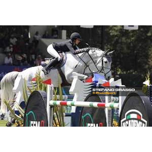 LGCT of Mexico City - Class 5 - Megane Moissonier (FRA) on Umours Batilly - Mexico City, Campo Marte - 23 March 2018 - ph.Stefano Grasso/LGCT