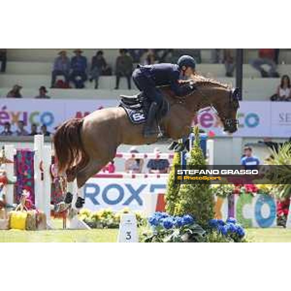 LGCT of Mexico City - Class 5 - Lorenzo de Luca (ITA) on Halifax van het Kluizebos - Mexico City, Campo Marte - 23 March 2018 - ph.Stefano Grasso/LGCT