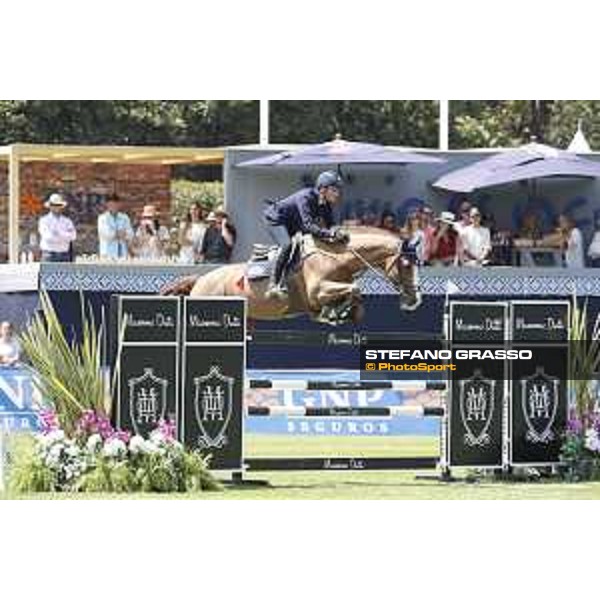 LGCT of Mexico City - Class 5 - Lorenzo de Luca (ITA) on Halifax van het Kluizebos - Mexico City, Campo Marte - 23 March 2018 - ph.Stefano Grasso/LGCT