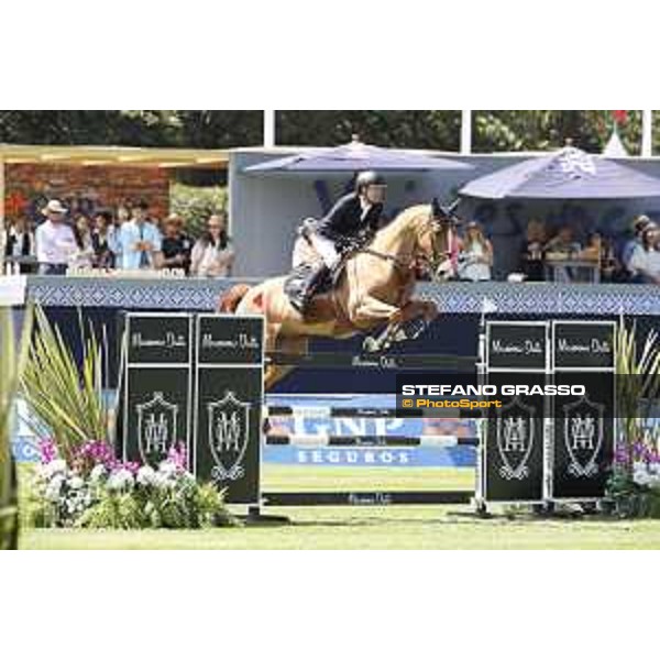 LGCT of Mexico City - Class 5 - Simon Delestre (FRA) on Gain Line - Mexico City, Campo Marte - 23 March 2018 - ph.Stefano Grasso/LGCT