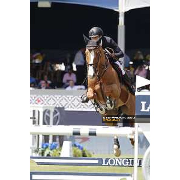 LGCT of Mexico City - Class 5 - Simon Delestre (FRA) on Gain Line - Mexico City, Campo Marte - 23 March 2018 - ph.Stefano Grasso/LGCT
