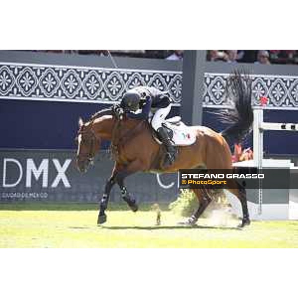 LGCT of Mexico City - Class 5 - Andres Azcarraga (MEX) on Al Capone - Mexico City, Campo Marte - 23 March 2018 - ph.Stefano Grasso/LGCT