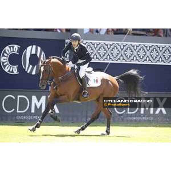 LGCT of Mexico City - Class 5 - Andres Azcarraga (MEX) on Al Capone - Mexico City, Campo Marte - 23 March 2018 - ph.Stefano Grasso/LGCT