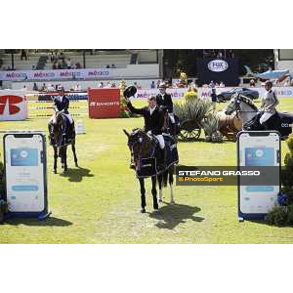 LGCT of Mexico City - Class 5 - Prize giving ceremony - Shane Sweetnam (IRL) on Cyklon - Mexico City, Campo Marte - 23 March 2018 - ph.Stefano Grasso/LGCT