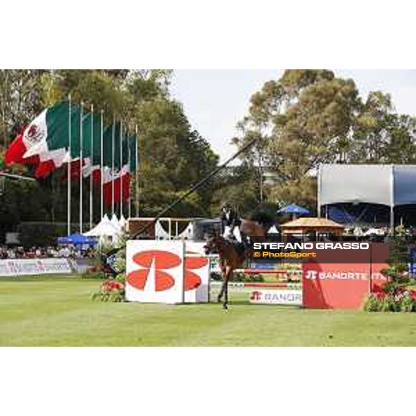 LGCT of Mexico City - Class 3 - Simon Delestre (FRA) on Teavanta II C Z - Mexico City, Campo Marte - 22 March 2018 - ph.Stefano Grasso/LGCT