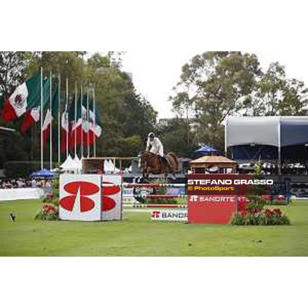 LGCT of Mexico City - Class 3 - Philipp Weishaupt (GER) on Lasse K - Mexico City, Campo Marte - 23 March 2018 - ph.Stefano Grasso/LGCT