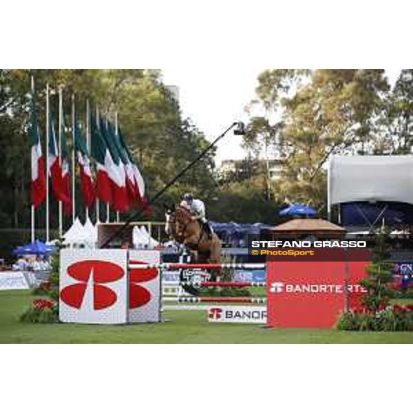 LGCT of Mexico City - Class 3 - Marcus Ehning (GER) on Funky Fred - Mexico City, Campo Marte - 23 March 2018 - ph.Stefano Grasso/LGCT