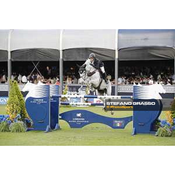 LGCT of Mexico City - Class 3 - Eduardo Alvarez Aznar (ESP) on Fidux - Mexico City, Campo Marte - 23 March 2018 - ph.Stefano Grasso/LGCT