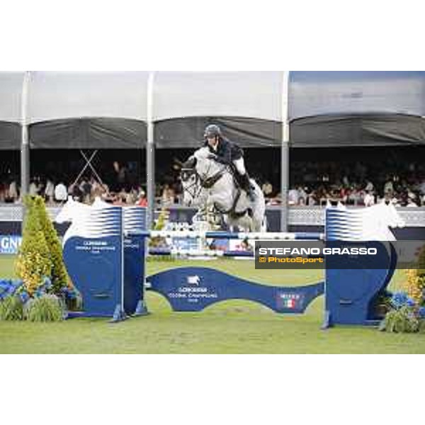 LGCT of Mexico City - Class 3 - Eduardo Alvarez Aznar (ESP) on Fidux - Mexico City, Campo Marte - 23 March 2018 - ph.Stefano Grasso/LGCT