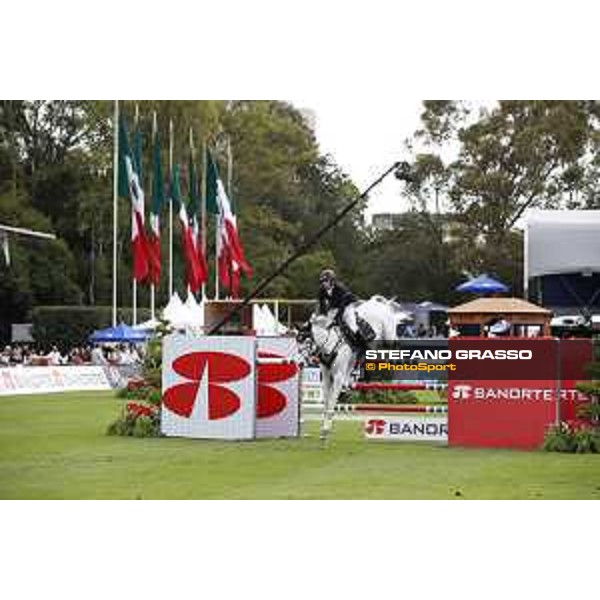 LGCT of Mexico City - Class 3 - Eduardo Alvarez Aznar (ESP) on Fidux - Mexico City, Campo Marte - 23 March 2018 - ph.Stefano Grasso/LGCT
