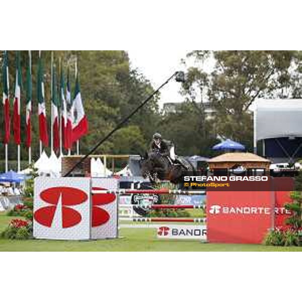 LGCT of Mexico City - Class 3 - Jerome Guery (BEL) on Kel\'Star du Vingt Ponts - Mexico City, Campo Marte - 23 March 2018 - ph.Stefano Grasso/LGCT