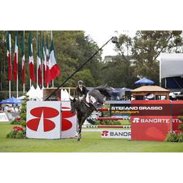 LGCT of Mexico City - Class 3 - Jerome Guery (BEL) on Kel\'Star du Vingt Ponts - Mexico City, Campo Marte - 23 March 2018 - ph.Stefano Grasso/LGCT