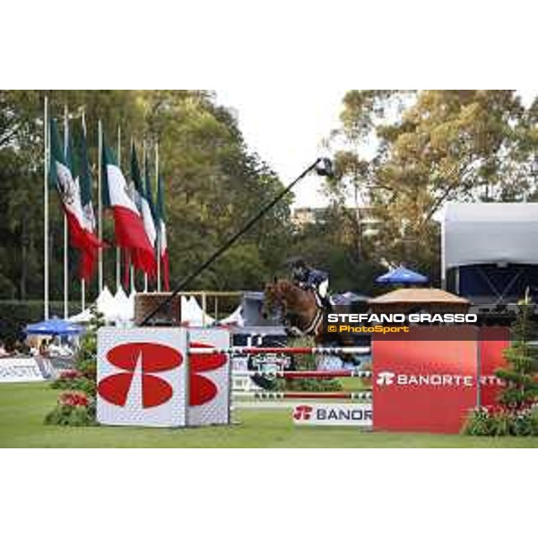 LGCT of Mexico City - Class 3 - Paola Amilibia (ESP) on Prunella d?Ariel - Mexico City, Campo Marte - 23 March 2018 - ph.Stefano Grasso/LGCT