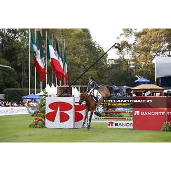 LGCT of Mexico City - Class 3 - Paola Amilibia (ESP) on Prunella d?Ariel - Mexico City, Campo Marte - 23 March 2018 - ph.Stefano Grasso/LGCT