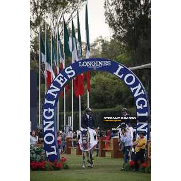 LGCT of Mexico City - Class 3 - Prize giving ceremony - Eduardo Alvarez Aznar (ESP) on Fidux - Mexico City, Campo Marte - 23 March 2018 - ph.Stefano Grasso/LGCT
