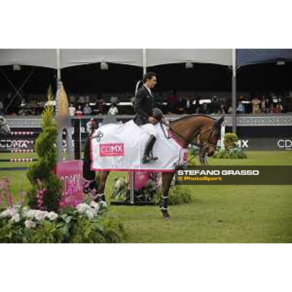 LGCT of Mexico City - Class 3 - Prize giving ceremony - Eduardo Alvarez Aznar (ESP) on Fidux - Mexico City, Campo Marte - 23 March 2018 - ph.Stefano Grasso/LGCT