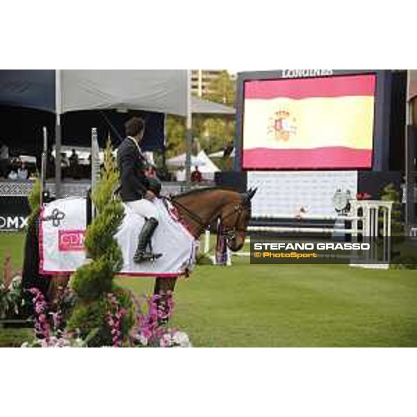 LGCT of Mexico City - Class 3 - Prize giving ceremony - Eduardo Alvarez Aznar (ESP) on Fidux - Mexico City, Campo Marte - 23 March 2018 - ph.Stefano Grasso/LGCT