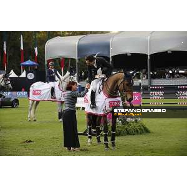 LGCT of Mexico City - Class 3 - Prize giving ceremony - Eduardo Alvarez Aznar (ESP) on Fidux - Mexico City, Campo Marte - 23 March 2018 - ph.Stefano Grasso/LGCT