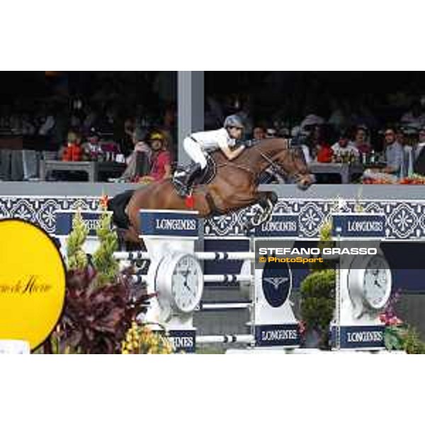 LGCT of Mexico City - Class 3 - Abdel Said (EGY) on Jumpy van de Hermitage - Mexico City, Campo Marte - 22 March 2018 - ph.Stefano Grasso/LGCT