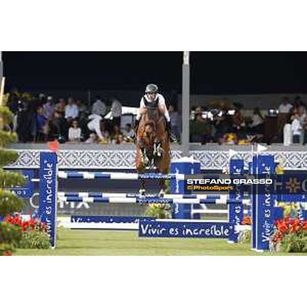 LGCT of Mexico City - Class 3 - Abdel Said (EGY) on Jumpy van de Hermitage - Mexico City, Campo Marte - 22 March 2018 - ph.Stefano Grasso/LGCT