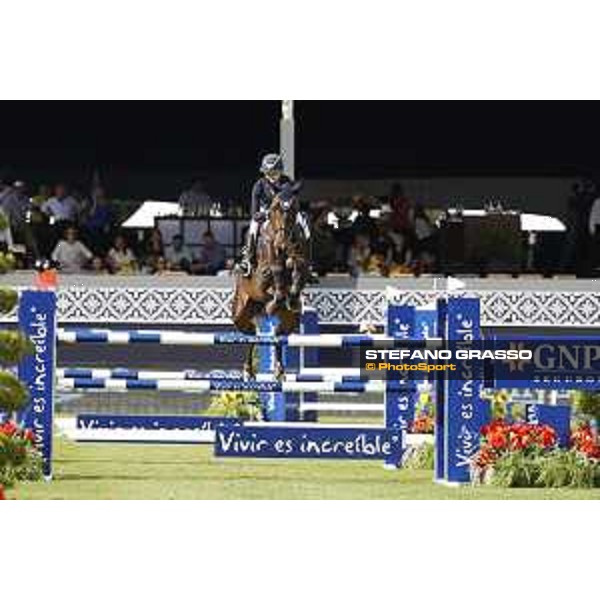 LGCT of Mexico City - Class 3 - Evelina Tovek (SWE) on Dalila de la Pomme - Mexico City, Campo Marte - 22 March 2018 - ph.Stefano Grasso/LGCT
