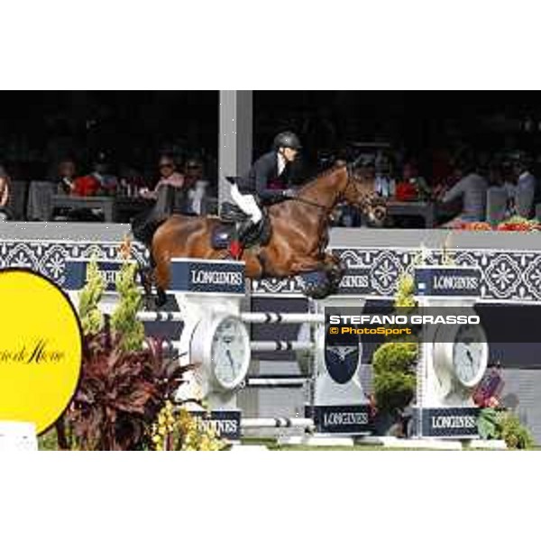 LGCT of Mexico City - Class 3 - Simon Delestre (FRA) on Teavanta II C Z - Mexico City, Campo Marte - 22 March 2018 - ph.Stefano Grasso/LGCT