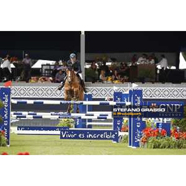 LGCT of Mexico City - Class 3 - Roger Yves Bost (FRA) on Vino D\'Espinet - Mexico City, Campo Marte - 22 March 2018 - ph.Stefano Grasso/LGCT
