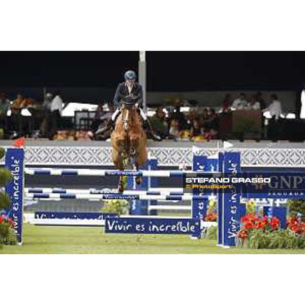LGCT of Mexico City - Class 3 - Roger Yves Bost (FRA) on Vino D\'Espinet - Mexico City, Campo Marte - 22 March 2018 - ph.Stefano Grasso/LGCT