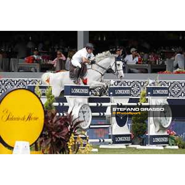LGCT of Mexico City - Class 3 - Rene Lopez (COL) on Big Brother - Mexico City, Campo Marte - 22 March 2018 - ph.Stefano Grasso/LGCT