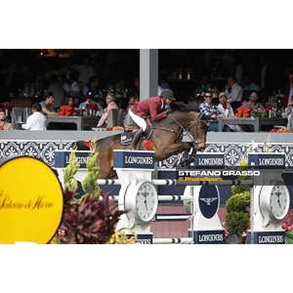 LGCT of Mexico City - Class 3 - Bassem Hassan Mohammed (QAT) on Gunder - Mexico City, Campo Marte - 22 March 2018 - ph.Stefano Grasso/LGCT