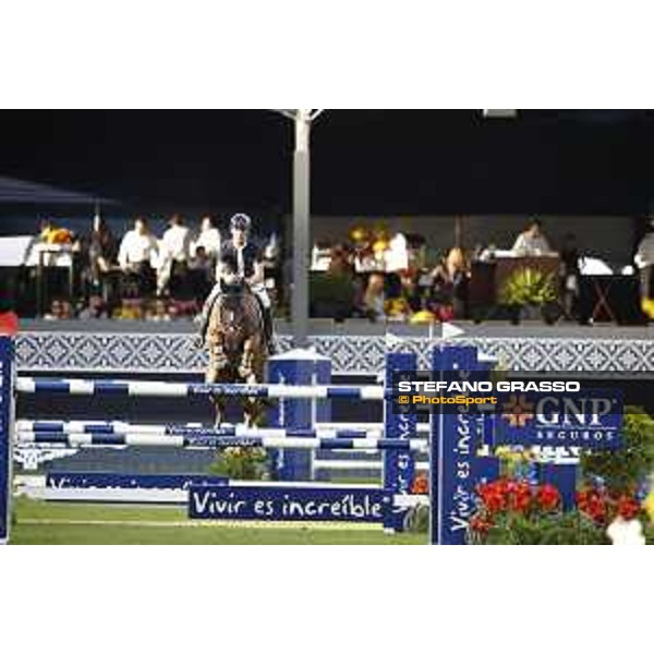 LGCT of Mexico City - Class 3 - Carlos Enrique Lopez Lizarazo (COL) on Ulhane de Conde - Mexico City, Campo Marte - 23 March 2018 - ph.Stefano Grasso/LGCT