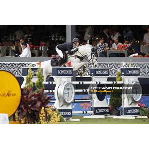 LGCT of Mexico City - Class 3 - Eduardo Alvarez Aznar (ESP) on Fidux - Mexico City, Campo Marte - 23 March 2018 - ph.Stefano Grasso/LGCT