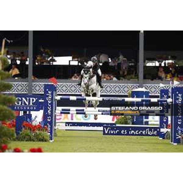 LGCT of Mexico City - Class 3 - Eduardo Alvarez Aznar (ESP) on Fidux - Mexico City, Campo Marte - 23 March 2018 - ph.Stefano Grasso/LGCT