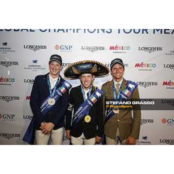 LGCT of Mexico City - Press conference - Daniel Deusser (GER), Scott Brash (GBR), Alberto Zorzi (ITA) - Mexico City, Campo Marte - 25 March 2018 - ph.Stefano Grasso/LGCT